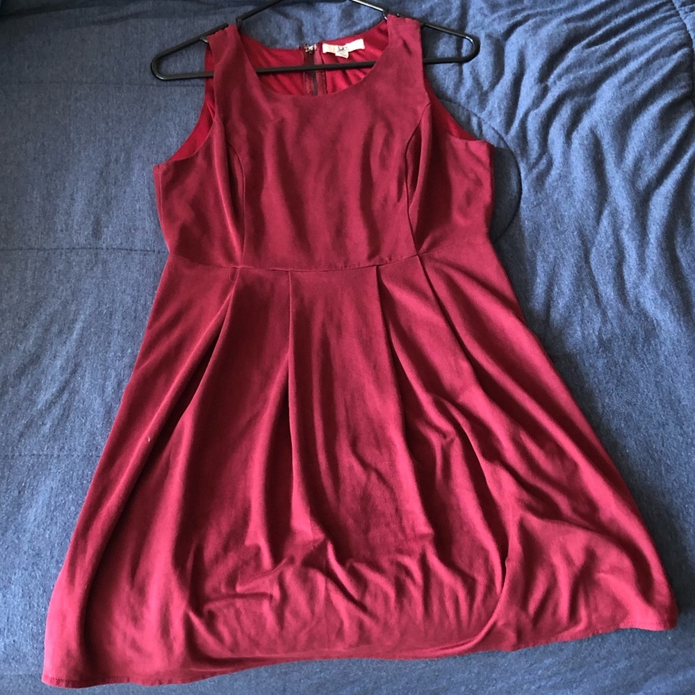 Red dress
